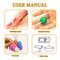 Polymer Clay, 50 Colors Modeling Clay for Kids, Christmas Earring Making Kit with Sculping Tools, Sculpey Clay Kit for Christmas Gifts